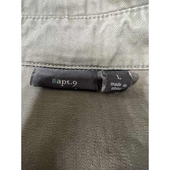 APT 9 Military Style Women's Cotton Jacket-Size Large - Picture 11 of 16